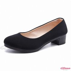 Elegant Flat Shoes with Cushioned Insoles for Everyday Wear Elegant Flat Shoes, Elegant Shoes Flat, Rough Heels, Elegant Flats, Monopod, Shoe Insoles, Black High Heels, Flat Shoes, Wearing Black