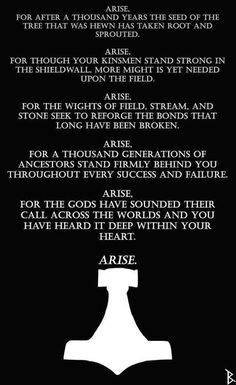 a poem written in black and white with an image of the cross on it's side