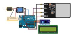 an electronic device is connected to a circuit