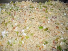 the food is prepared and ready to be cooked in the pot or oven for consumption