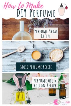 Ready to learn how to make perfume with essential oils? Skip the synthetic fragrances which are full of yucky ingredients, and try one of these DIY essential oil perfume recipes. They smell absolutely beautiful, and are 100% natural using essential oils to create a unique perfume blend! Make Perfume With Essential Oils, Essential Oil Perfume Recipes, Diy Essential Oil Perfume, Perfume With Essential Oils, Diy Perfumes, Diy Perfume Recipes, Solid Perfume Recipes, Make Perfume, Lilin Aroma