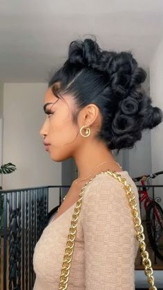 It Hairstyles, Silk Press Hair, High Fashion Hair, Natural Wedding Hairstyles, Box Braids Styling, Natural Curls Hairstyles, Hot Hair Styles, Favorite Hairstyles, Natural Hair Growth