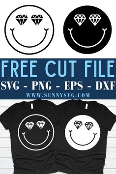 diamond eyes smiley face svg Smiley Svg, Diamond Eyes