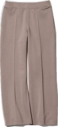 Elegant Uniqlo Bottoms For Spring, Fitted Uniqlo Bottoms For Fall, Casual Uniqlo Trousers, Casual Uniqlo Pants With Pockets, Uniqlo Pants, White Cream, Cream White, Uniqlo, Track Pants