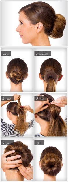 9 Chignons Faciles et Rapides à Faire (Tuto) Chignon Bun, Hairstyle Tutorial, About Hair, Hair Tutorial, Sleep Eye Mask, Winter Hats