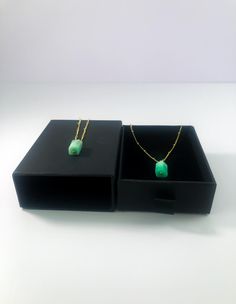 This Chrysoprase Necklace is the perfect gift for that special someone in your life. The beautiful green stone is said to promote positive energy and bring good luck, making it the perfect accessory for any occasion. Don't miss out on this must-have piece! Gorgeous, genuine Chrysoprase pendant necklace. The Chrysoprase pendant has the most stunning vivid shades of deep aqua green which creates a nice contrast to the rich brown color of the matrix, all sides have beautiful colors.

Spiritual prot Chrysoprase Necklace, Spiritual Protection, Bring Good Luck, Healing Jewelry, The Matrix, Green Gemstones, Crystal Shop, Aqua Green, Green Stone