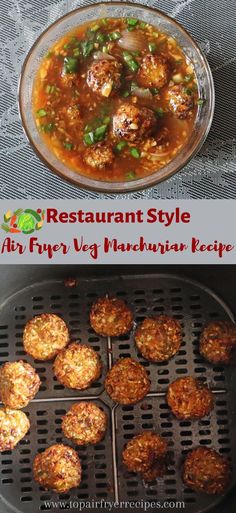 Air Fryer Veg Manchurian Recipe Air Fryer Recipes Indian, Veg Manchurian Recipe, Veg Manchurian, Manchurian Recipe, Air Fryer Recipe, Vegan Gluten Free Recipes, Recipes Indian