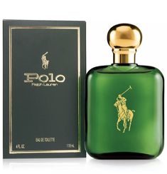 Ralph Lauren Polo Green For Men EDT Spray  Regular Size 4oz / 118ml  Condition is New In Box.  Ship by USPS First Class Package Perfume Carolina Herrera, Ferrari Black, The Perfume Shop, Hermes Perfume, Patchouli Oil, Men's Aftershave, Masculine Fragrance, Blender Bottle, Celebrity Perfume