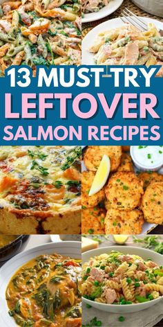 the 13 must try leftover salmon recipes