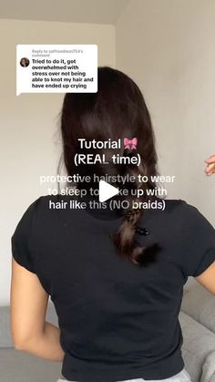 Dae on Instagram: "I don’t like how braids make my hair look in the morning, so I tried something new to sleep in and absolutely love the results. It’s definitely not for everyone’s hair type, but give it a try and let me know! 💗

#hairstylesforgirls #hairstyleideas #protectivehairstyle #haircare #wavyhaircare #hairroutine" Mens Haircuts Quiff, Night Out Hairstyles, Sleeping With Wet Hair, Sleep Hairstyles, Bed Hair, Overnight Hairstyles, Night Hairstyles, Cute Hair Colors, Colors Schemes