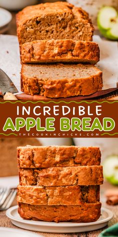 Try this Incredible Apple Bread recipe! It's moist, flavorful, and tasty. This best apple recipe is a perfect Fall breakfast idea to have with your family. This bread recipe is easy to make and only requires a few ingredients. You can also try this for your holiday brunch food as you savor the goodness and delicious essence of apples this season! Apple Sauce Bread, Best Apple Recipes, Recipes With Yeast, Apple Bread Recipe, Apple Recipe, Yummy Fall Recipes, Brunch Food