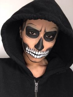 Halloween Hombre, Holloween Makeup, Kids Face Paint, Pintura Facial, Halloween Make Up, Maquillage Halloween, Facepaint, Halloween Looks, Halloween Make