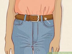 3 Ways to Wear Boyfriend Jeans - wikiHow Life 3 Ways To Wear, African Inspired Clothing, Comfy Jeans, Your Boyfriend, African Inspired, Boyfriend Jeans, To Look, That Look, My Style