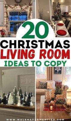 20 christmas living room ideas to copy