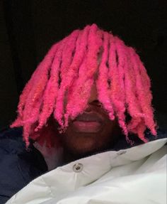 Blonde Hair Dyed Black, Dyed Dreads, Pink Dreads, Blonde Dreads, Dyed Hair Men, Dreadlock Hairstyles For Men, Short Locs Hairstyles, Men Hair Color, Dyed Hair Inspiration