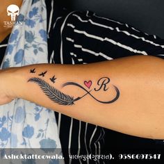 TashanTattoo
AshokTattooWala
S.20. Tirupati plaza
Opp. New bus stand
Near gd modi collage
Palanpur (gujrat)
9586697547
9687533310 Infinity With Arrow Tattoo Design, Infinity Tattoo Designs With Name And Date, Small Simple Women Tattoos, Infinity X Infinity Tattoo, Infinity Name Tattoo Designs, Infinity Link Tattoo, Infinity Tattoo Ideas Female, S Letter Tattoo Designs For Women, Inifity Tattoo Design