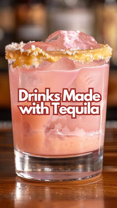 Drinks Made with Tequila Drinks Using Tequila, Hornitos Tequila Drinks Recipes, Drinks To Make With Tequila, Mixed Drink With Tequila, Drinks With Tequila, Mixed Drinks With Tequila, Mix Drinks Alcoholic Tequila, Easy Tequila Cocktails