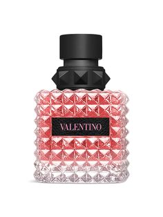 Introducing the Valentino Valentino Donna Born In Roma EDP 50ml. Introducing New Valentino Born In Roma Donna Eau De Parfum, An Ode To Self-Celebration. Edgy Yet Feminine, This Modern Floriental Fragrance Rewrites The Perfume Rules And Invites Women To Celebrate Themselves Every Day. Valentino Parfum, Valentino Donna Born In Roma, Valentino Born In Roma, Valentino Perfume, Born In Roma, Pink Perfume, Feminine Fragrance, Valentino Rockstud