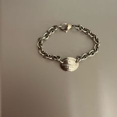 Vintage Please Return To Tiffany & Co. Oval Tag Bracelet In Good Used Condition With Some Minor Scratches Accepting Reasonable Offers Tiffany And Co Bracelet, Return To Tiffany, Vintage Tiffany, Tiffany Co Jewelry, Jewelry Vintage, Tiffany & Co., Womens Jewelry Bracelets, Vintage Jewelry, Women Jewelry