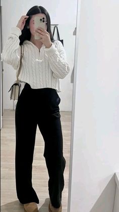 Outfit Inspo Europe, Exam Outfit College, Outfits Bonitos Juveniles, Ideas De Outfits Juveniles, Ootd Casual Simple, Casual Tomboy Outfits, Casual Neutral Outfits, Outfits Juvenil, Casual Work Outfits Women