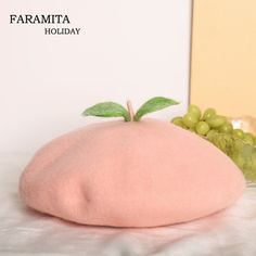 Harajuku Fashion Kawaii, Artist Hat, Winter Beret, Kawaii Outfits, Beret Style, Cute Peach, Beret Hats