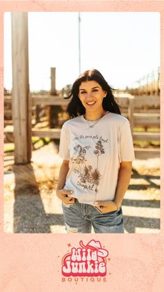 Saddle up, seize the reins, and show the world you're a force to be reckoned with in our 'Saddle Up Cowgirl' graphic tee featuring a cowgirl and stars. Let your fierce spirit shine through as you wrangle cattle, two-step at the rodeo, or simply live the cowgirl life on your own terms. Cowgirl Graphic, Cowgirl Life, Nfr Fashion, Cowgirl Look, Rodeo Outfits, Western Wear For Women, A Force, Cute Summer Dresses, Cute Summer Outfits