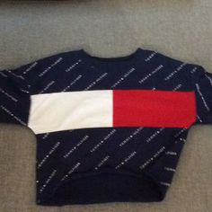 Brand New Never Worn Casual Blue Tommy Hilfiger Sweater, Tommy Hilfiger Navy Winter Tops, Tommy Hilfiger Blue Winter Tops, Tommy Hilfiger Jackets, Tommy Hilfiger Sweater, Kids Jacket, Tommy Hilfiger, Kids Shop, Color Blue