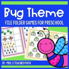 bug theme game for preschoolers to play with