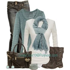 Casual Outfit Fall Outfit With Boots, Looks Jeans, Jeans Outfit Casual, Outfit Jeans, Color Mix, Famous Fashion, Casual Fall Outfits