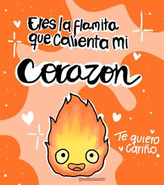 an orange poster with the words cocozonen written in spanish