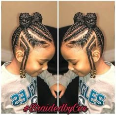 Nami Hairstyles, Black Hair Hairstyles, Trendy Braids, Toddler Braids, Kids Hairstyle, Kid Hairstyles, Kid Life