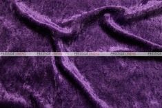 purple crushed velvet fabric with a very soft feel