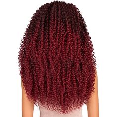 Bobbi Boss Crochet Braid - Brazilian Water Wave 18" African Roots Braid Collection | Short Curly Crochet Braid Soft & Light | Full Volume | Easy to install. Natural Texture & Great for Protective Style. Available in Ombre Colors. FAQ's: 1) How long can I keep my crochet hair in? Answer: Expect your installation to last at least four weeks, depending on how well you take care of your crochet braids. Schedule their removal for no later than eight weeks. Just like you would your natural curls, make Curly Crochet Braids, Brazilian Water Wave, Hair Color Orange, Full Volume, Crochet Braid, Defined Curls, Ombre Color, Crochet Braids, Crochet Hair Styles