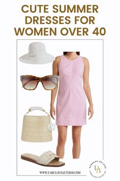 Refresh your summer wardrobe with our selection of cute summer dresses for women over 40. Choose from flattering summer dresses over 40 that combine style with a perfect fit. Our stylish dresses for mature women offer age-appropriate summer outfits that highlight your best features. These are the best summer dresses for women 40+ to keep you looking elegant and feeling great through sunny days and warm nights. Cute Summer Dresses For Women, Summer Dresses With Sleeves, Dresses For Women Over 40, Cotton Shift Dress, Best Summer Dresses, Chic Summer Outfits, Printed Summer Dresses, The Best Summer