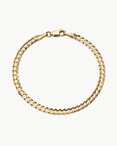 A curb chain needs no introduction. This historically timeless 4mm chain will forever be classically wearable and an ideal golden addition to any wrist's daily ensemble. Shower in it, sleep in, and never take it off. Curb Chain Bracelet, Curb Chain, Jewelry Inspo, Custom Items, Ring Bracelet, Chain Bracelet, Gold Chains, Ring Earrings, Natural Diamonds