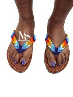 100% handmade using leather and fine beads. Masai beaded sandals are made using the pure original leather and quality African beads.They are inspired by the Masai community They are perfect for any occasion. True to size. We ship worldwide. Feel free to send me a convo for any clarifications Bohemian Toe Post Sandals For Vacation, Bohemian T-strap Sandals With Toe Post For Vacation, Summer Festival Closed Toe Sandals, Bohemian T-strap Sandals With Round Toe, Bohemian T-strap Sandals With Round Toe For Vacation, Bohemian T-strap Sandals For Beach, Summer Vacation Huarache Sandals With Open Heel, Adjustable Toe Post Huarache Sandals For Vacation, Bohemian Open Toe T-strap Sandals For Vacation