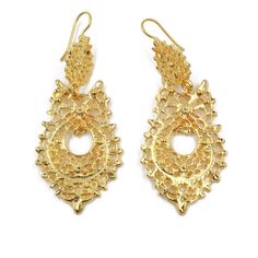 Features According to an old tale, a pair of earrings were offered to Queen Maria II during her visit to Viana do Castelo and the popular model quickly became known as the Queen Earrings. This iconic model oh the Portuguese jewelry, also used as a pendant, is a favorite of the young Fado singers. Wear it and it will make you feel a Queen. Filigree imitation gold pin to be worn with the Traditional Women's costumes. To Clean Do Not Use Abrasive Products Gold in Color, Not Real Gold Used By The Tr Historical Yellow Gold Drop Earrings, Yellow Gold Historical Drop Earrings, Yellow Gold Drop Earrings With Historical Design, Traditional Yellow Gold Earrings With Historical Design, Antique Drop Earrings With Historical Design, Formal Drop Earrings With Historical Design, Gold Earrings With Historical Design For Formal Occasions, Elegant Yellow Gold Earrings With Historical Design, Victorian Style Ceremonial Earrings For Pierced Ears