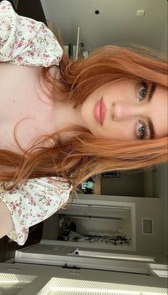 Copper Hair Aesthetic, Rare Hair Colors, Pretty Ginger Girl, Ginger Girl Aesthetic, Ginger Hair Girl, Better Than The Movies, Ginger Hair Color, Ginger Girls, Copper Hair