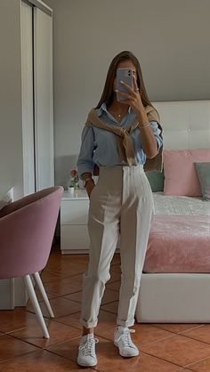 [AffiliateLink] womens fashion outfits winter trendy Check it out You'll Be Amazed #womensfashionoutfits Chic Dressy Casual Outfits, She In Outfits Ideas, Relaxed Classy Outfit, Feminine Women Outfits, Summer Outfit Pear Shape, Formal But Casual Outfits, Classy Summer Fits, Outfits Elegante Sport, First Day Of Uni Outfit