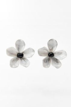 MAXI RESIN FLOWER EARRINGS - Multicolored | ZARA United States