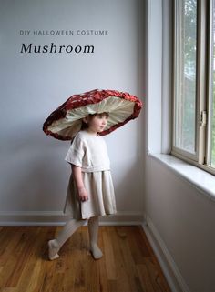 Paddestoel. Carnaval Diy, Snail Costume, Diy Mushroom, Creative Halloween Costumes Diy, Mushroom Costume, Diy Kostüm, Hallowen Costume