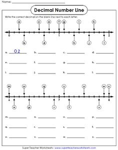 a number line worksheet with numbers on it and the lines that are numbered