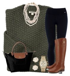 Olive Green Sweater Outfit, Jeans Brown, Jeans Boots, Longchamp Bags, Winter Mode, Fashion Lookbook, Casual Fall Outfits, Color Combo