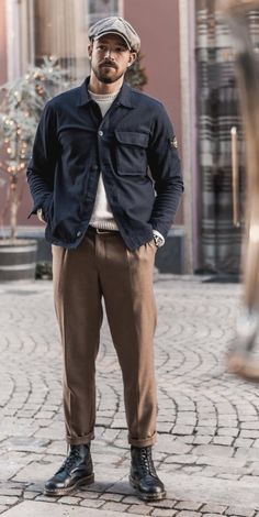 Mens Linen Pants, Winter Outfit Ideas, Street Fashion Men Streetwear, Men Stylish Dress, Mens Fashion Inspiration