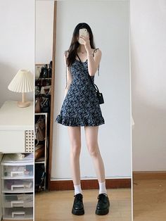 Summer Dress Outfits Casual, Fashion Top Outfits, Korean Fashion Dress, Easy Trendy Outfits, Causual Outfits