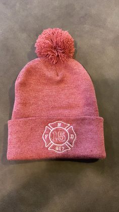 Custom made BFD winter hat Red Cap For Cold Weather, Red Beanie For Cold Weather, Red Winter Snapback Hat, Fire Hoodie, Marine Love, Big Guys, One Star, Summer Ready, Winter Hat