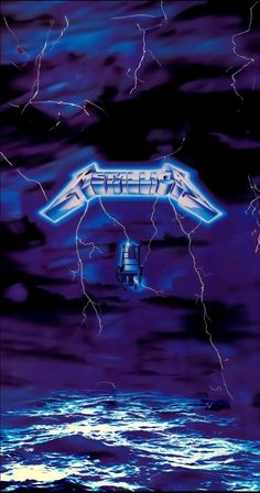 the cover art for metallicocam's album, in which it appears to be lightning