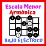 an electric guitar chords book with the words escala memoo armonica