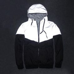 Couple Jacket, Reflective Jacket, Street Dress, 3m Reflective, Coat Trends, Mens Jackets Casual, Mens Windbreaker, Casual Coat, Sports Jacket