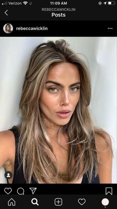 Blended Blonde On Brown Hair, Full Blonding On Dark Hair, Hair Color Fine Hair, Blonde Foliage On Dark Hair, Natural Blonde Baylage, Ash Blonde Hair Balayage Brunettes, Blonde Highlights Green Eyes, Root Stretch Blonde, Brunette Roots Blonde Hair